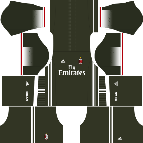 AC Milan Kits Dream League Soccer Third