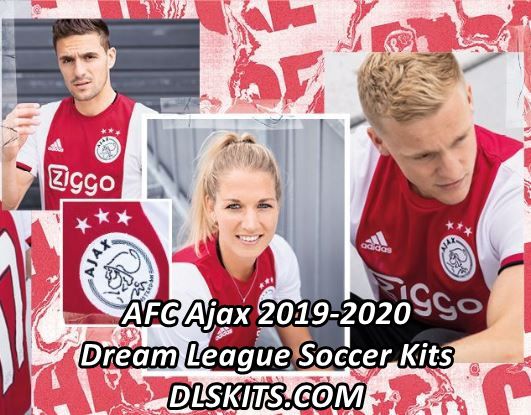 AFC Ajax 2019-2020 Dream League Soccer Kits & Logos