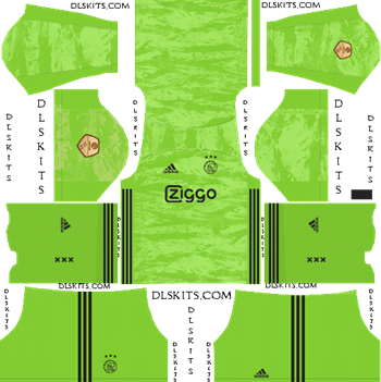 AFC Ajax 2019-2020 Dream League Soccer Kits & Logos Dream League Soccer Kits AFC Ajax Goalkeeper Away Kit 2019-20