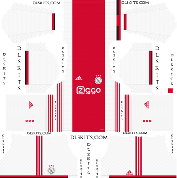 AFC Ajax 2019-2020 Dream League Soccer Kits & Logos Dream League Soccer Kits AFC Ajax Home Kit 2019