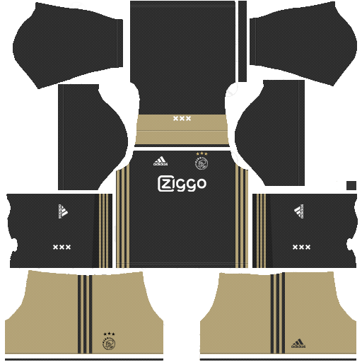 Dream League Soccer Kits AFC Ajax 2018-19 512x512 URL - Away 2