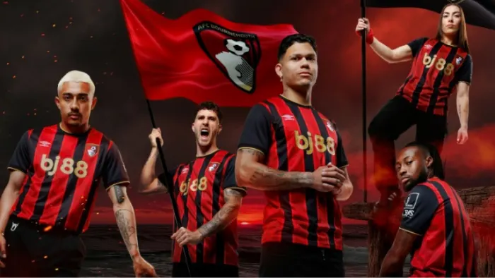 AFC Bournemouth 2025-26 Dream League Soccer Kits DLS 26 AFC Bournemouth Home Kit 2025-26 for Premier League