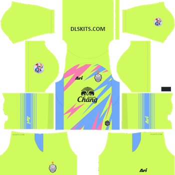 AFC Buriram United Goalkeeper Home Kit 2019 - DLS Kits - Dream League Soccer Kits URL 512x512
