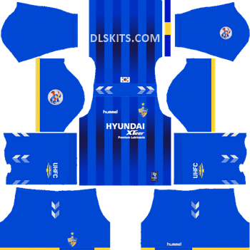 AFC Ulsan Hyundai Home Kit 2019 - DLS Kits - Dream League Soccer Kits URL 512x512