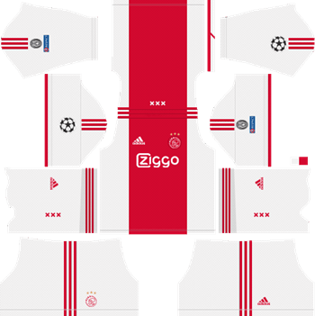 ajax ucl kit 2018-19 Dream League Soccer Kits