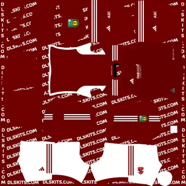 Al Ahly SC 2023-24 Kits Dream League Soccer Al Ahly SC Home CAF 2023-24 Dream League Soccer Kits - DLS Kit