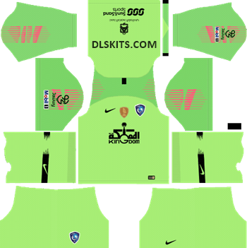 Al-Hilal FC Goalkeeper Away Kit 2019 - DLS Kits - Dream League Soccer URL 512x512