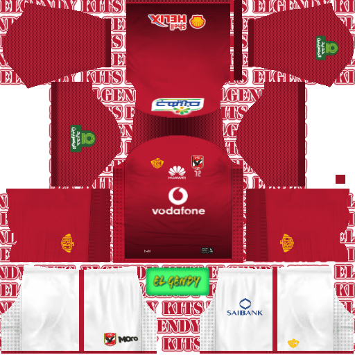 Dream League Soccer Kits Al Ahly 2018-19 URL 512X512