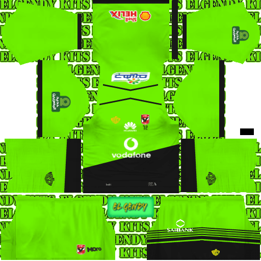 Goalkeeper Dream League Soccer Kits Al Ahly 2018-19 URL 512X512 Away
