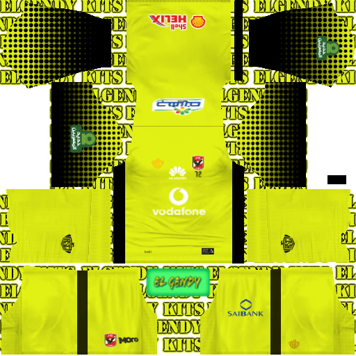 Goalkeeper Dream League Soccer Kits Al Ahly 2018-19 URL 512X512 Third