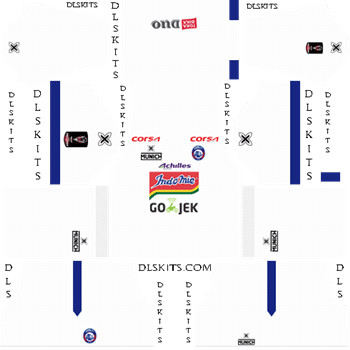 Arema FC Away Kit 2019 - DLS 19 Kit - Dream League Soccer Kits URL