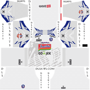 Arema FC Away Kit - DLS 19 Kits - Dream League Soccer Kits URL