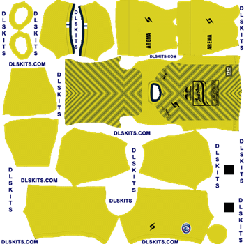 Arema FC Goalkeeper Away 2020-21Dream League Soccer Kits