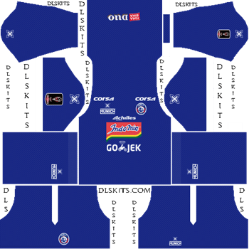 Arema FC Home Kit 2019 - DLS 19 Kit - Dream League Soccer Kits URL