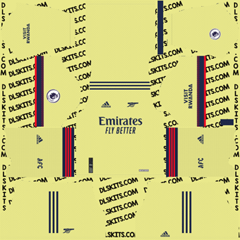 Arsenal 2021-22 Dream League Soccer Kits for DLS 2019 Arsenal Dream League Soccer Away Kit for DLS 2019