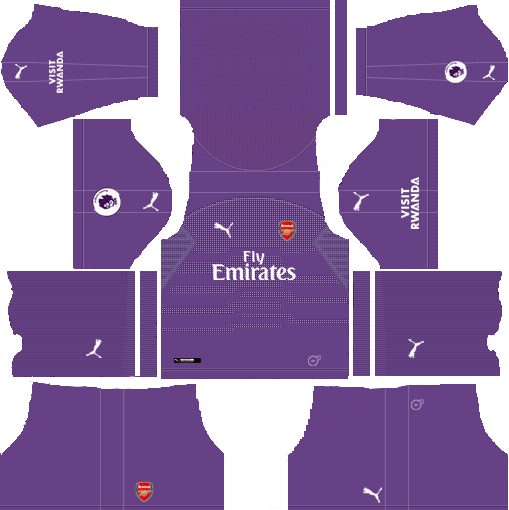 Arsenal 2018-19 Kit 512x512 Dream League Soccer Kits & Logo Dream League Soccer Kits Arsenal 2018-19 Goalkeeper Away URL 512x512