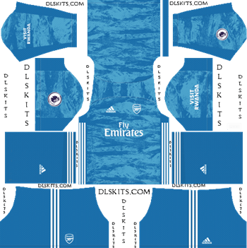 Adidas Arsenal 2019-2020 Dream League Soccer Kits & Logo Dream League Soccer Kits Arsenal Goalkeeper Away Kit 2019-20
