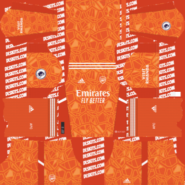 Arsenal FC 2022-23 Kits for DLS 2019 Arsenal Goalkeeper Away Kit 2022-23 for DLS 2019