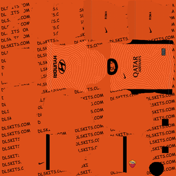 Dream League Soccer Kits AS Roma 2022 AS Roma Goalkeeper Away Kit 2020 - Dream League Soccer Kits - DLS 20 Kits