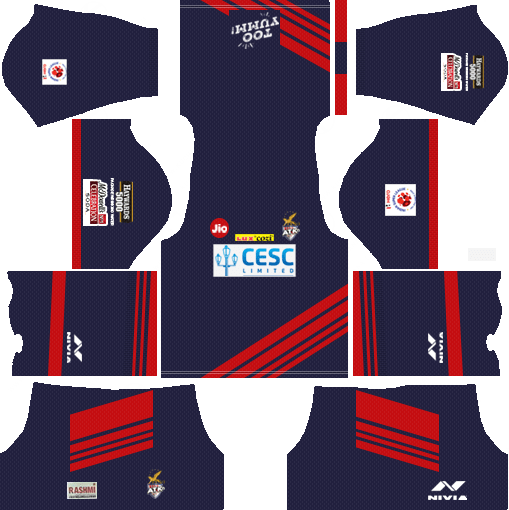 ATK Kolkata Kit 2018 Dream League Soccer Kits & Logo URL ATK Kolkata Kit 2018 Dream League Soccer Kits 512x512 URL - AWAY