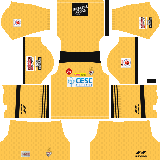 ATK Kolkata Kit 2018 Dream League Soccer Kits & Logo URL ATK Kolkata Kit 2018 Dream League Soccer Kits 512x512 URL - Goalkeeper Away