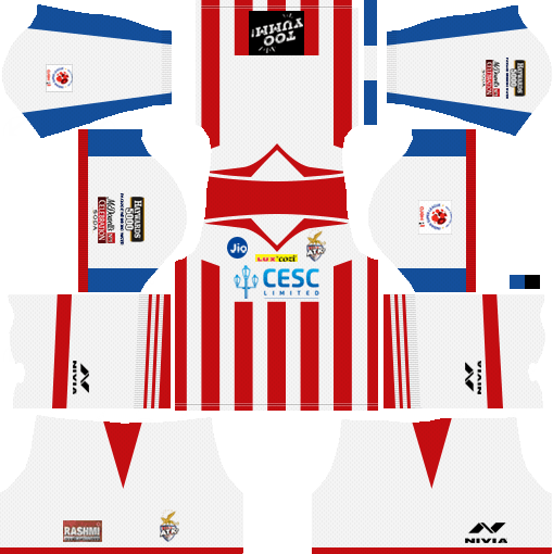 ATK Kolkata Kit 2018 Dream League Soccer Kits & Logo URL