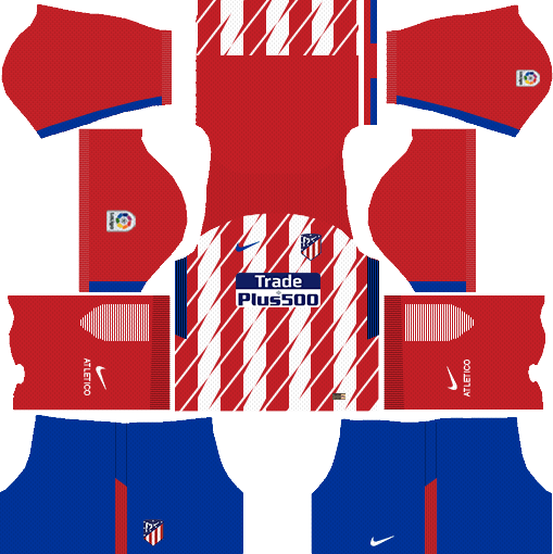 Atletico Madrid 2017-18 Dream League Soccer Kits