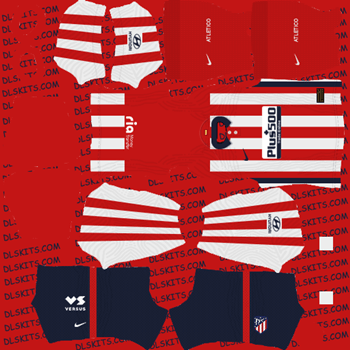 Atletico Madrid Goalkeeper Home Kit 2020 - Dream League Soccer Kits - DLS 20 Kits