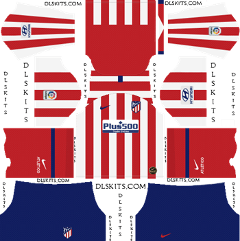 Atletico Madrid 2019-2020 Dream League Soccer Kits Atletico Madrid Home Kits 2019-20 - DLS 19 Kits - Dream League Soccer Kits URL