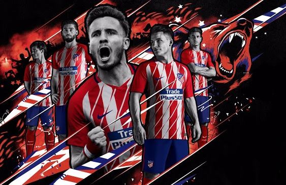 Atletico Madrid 2017-18 Dream League Soccer Kits 512×512