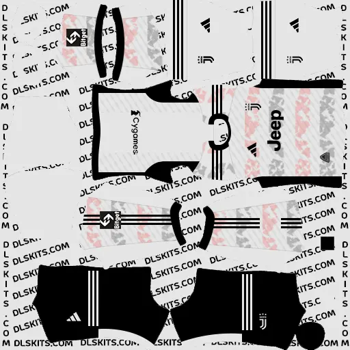 Juventus 2023-24 Kits For Dream League Soccer 2024 Away 2 Juventus Dream League Soccer Kits 2023-24.
