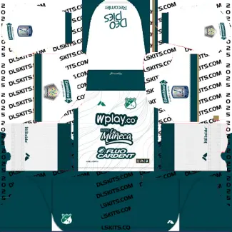 Away Deportivo Cali Kits 2025 For DLS 19
