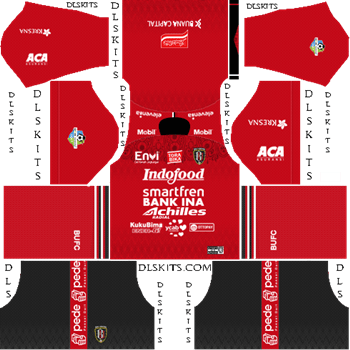 Bali United FC 2019 Dream League Soccer Kits and Logo