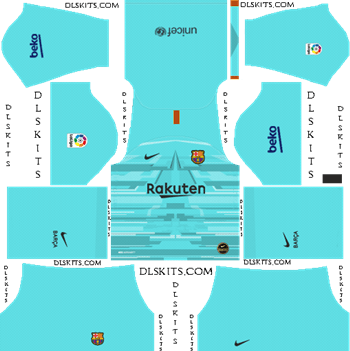 Dream League Soccer Kits Barcelona 2019-2020 Dream League Soccer Kits Barcelona Goalkeeper Home Kit 2019-2020
