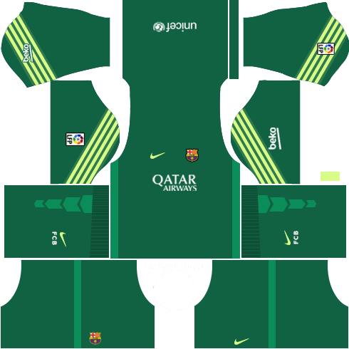 Dream League Soccer Kits Barcelona 2015/2016 512x512 URL Goalkeeper Home