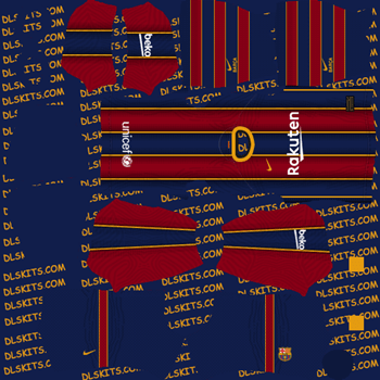 FC Barcelona 2020-21 Dream League Soccer Kits | DLS 21 Kits Barcelona Home Dream League Soccer Kits 2020 - DLS 20 Kits