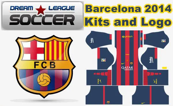 Dream League Soccer Kits Barcelona 2014/2015 with Logo URL Dream League Soccer Kits Barcelona 2014 URL 512x512