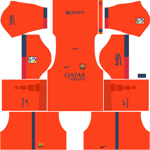 Dream League Soccer Kits Barcelona 2014/2015 with Logo URL Dream League Soccer Kits Barcelona 2015 URL Away 512x512