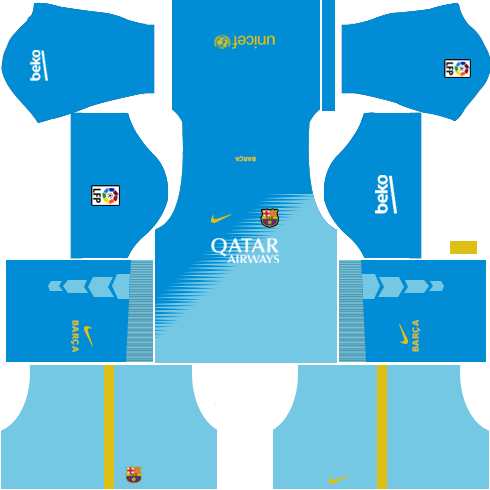 Dream League Soccer Kits Barcelona 2014/2015 with Logo URL Dream League Soccer Kits Barcelona 2015 URL Goalkeeper Third 512x512