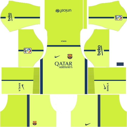 Dream League Soccer Kits Barcelona 2014/2015 with Logo URL Dream League Soccer Kits Barcelona 2015 URL Third 512x512