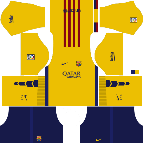 Dream League Soccer Kits Barcelona 2015/2016 512x512 URL Away