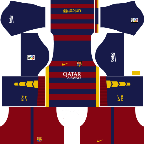 Dream League Soccer Kits Barcelona 2015/2016 512x512 URL