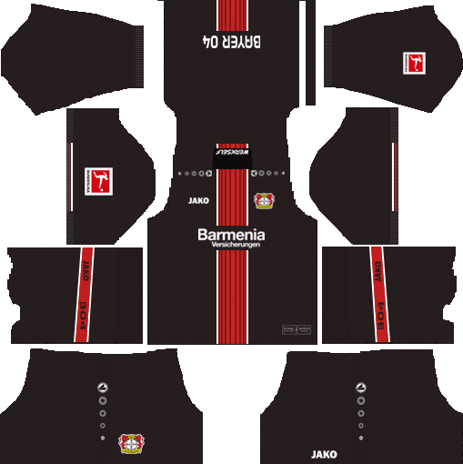 Bayer Leverkusen 2018-19 Dream League Soccer Kits Bayer Leverkusen Home Kit 2018 19 DLS Kits