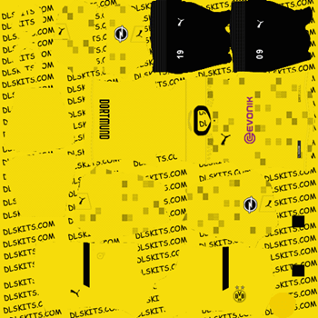 Borussia Dortmund 2020-21 Dream League Soccer Kits | DLS 21 Kits Borussia Dortmund 2020-21 Home Cup Kit - Dream League Soccer Kits - DLS Kits