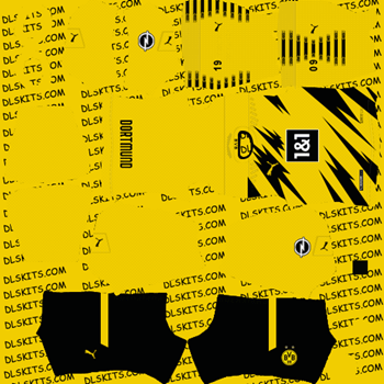 Borussia Dortmund 2020-21 Dream League Soccer Kits | DLS 21 Kits
