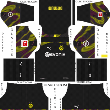 Dream League Soccer Kits Borussia Dortmund Goalkeeper Away Kit 2019-20
