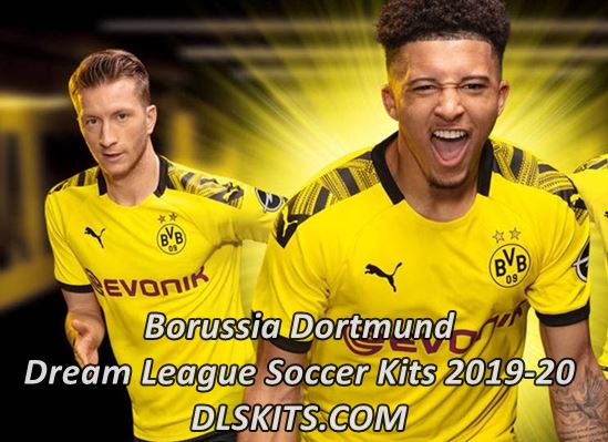 Borussia Dortmund 2019-2020 Dream League Soccer Kits & Logo