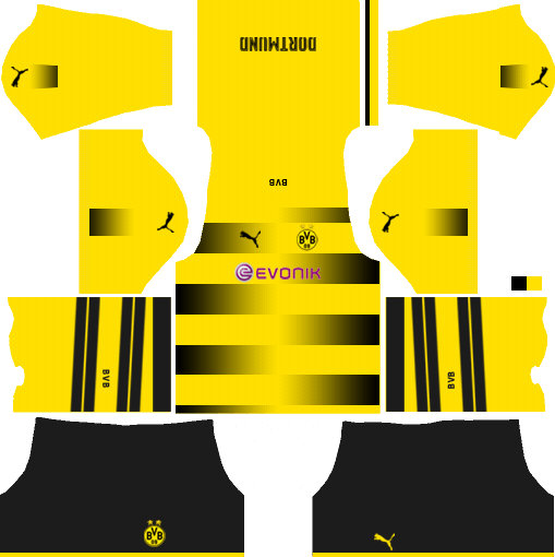 Dream League Soccer Kits Dortmund Kit & Logo 512x512 URL 2017-2018 Borussia Dortmund Dream League Soccer Kits 512x512 URL - Home