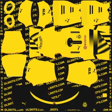 Borussia Dortmund Third Kit 2024 Dream League Soccer