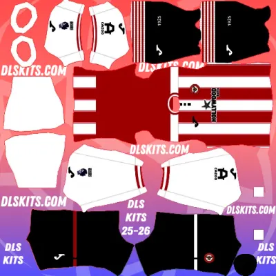 Brentford FC 2025-26 Home Dream League Soccer Kits For DLS 25
